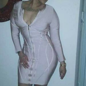 Beige BODYCON dreess
